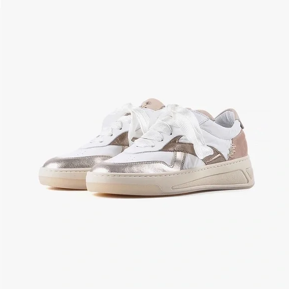 NIB ALL BLACK Puff Sneaker Rose Gold 41 (9.5 / 10) - Picture 2 of 7